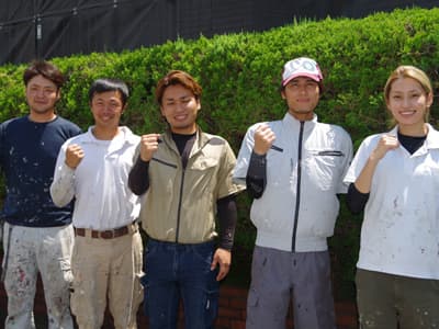 職人直営店だから安心の塗装工事