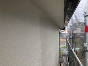 大阪府八尾市にて外壁塗装（外壁・付帯部・土間・ベランダ防水）