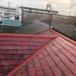 大阪府松原市にて屋根塗装＜スレート屋根の塗装メンテナンス＞