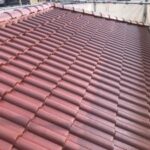 大阪府松原市にて屋根塗装(モニエル瓦)