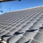 八尾市にて屋根塗装〈築３５年セメント瓦のメンテナンス〉