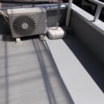 大阪府藤井寺市にて築20年戸建てベランダウレタン防水塗装