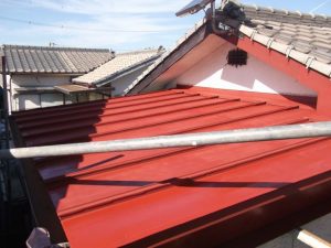八尾市にて屋根塗装
