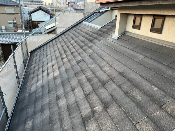 八尾市にて外壁塗装・屋根塗装・付帯部塗装 施工前